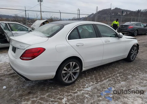 2016 Mercedes-Benz C 300 4Matic from USA, damaged, VIN 55SWF4KBXGU157642